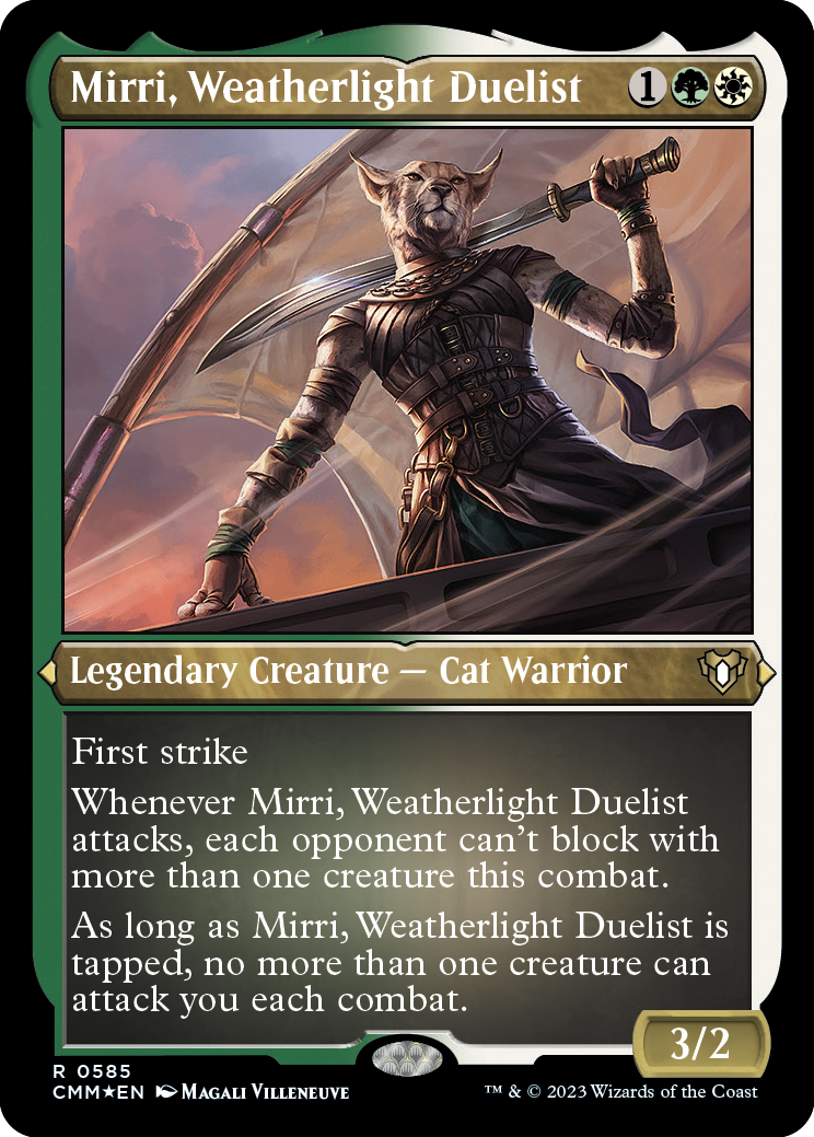 Mirri, Weatherlight Duelist (Foil Etched) [Commander Masters] | GnG Games