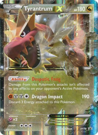 Tyrantrum EX (XY70) (Jumbo Card) [XY: Black Star Promos] | GnG Games