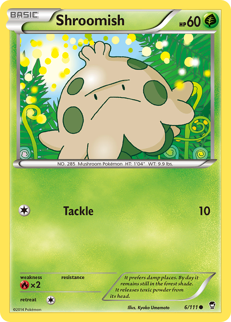 Shroomish (6/111) [XY: Furious Fists] | GnG Games