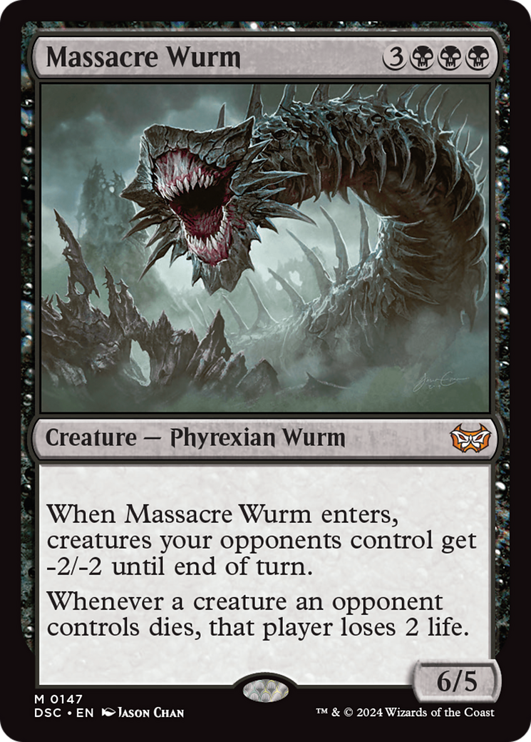 Massacre Wurm [Duskmourn: House of Horror Commander] | GnG Games