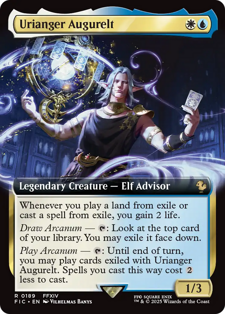 Urianger Augurelt (Extended Art) [FINAL FANTASY Commander] | GnG Games