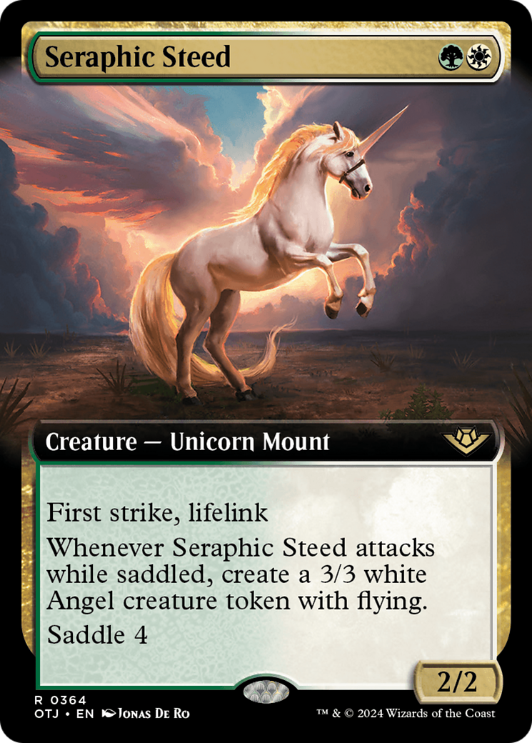 Seraphic Steed (Extended Art) [Outlaws of Thunder Junction] | GnG Games