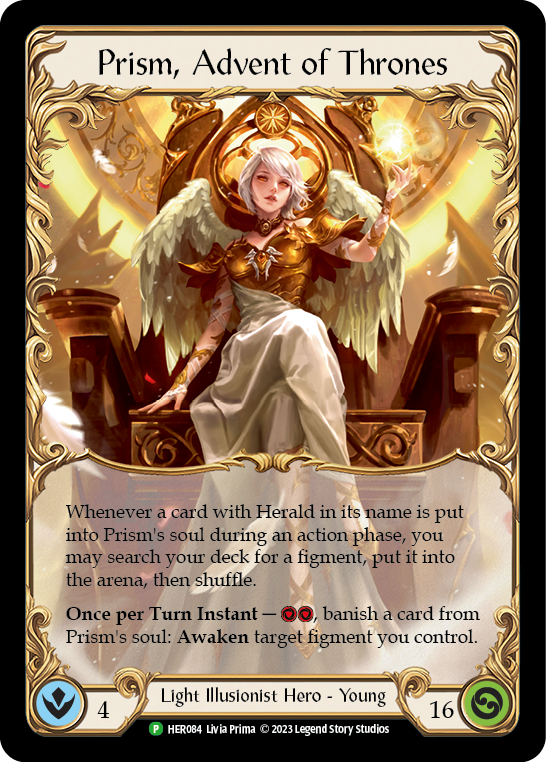 Prism, Advent of Thrones [HER084] (Promo)  Cold Foil | GnG Games