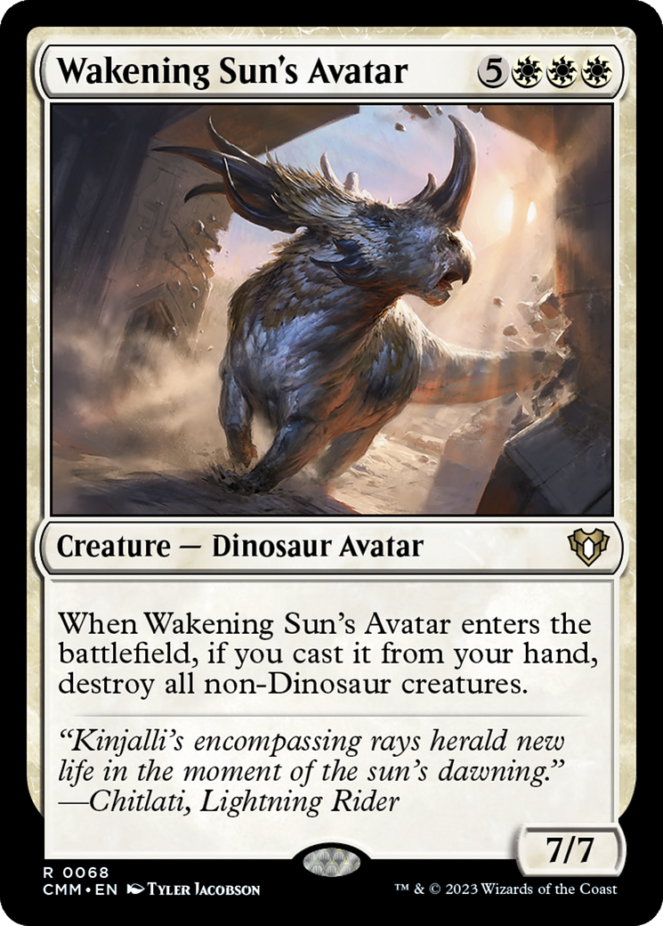 Wakening Sun's Avatar [Commander Masters] | GnG Games