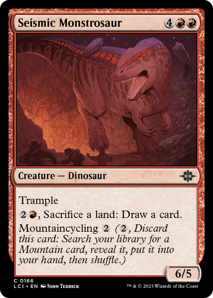 Seismic Monstrosaur [The Lost Caverns of Ixalan] | GnG Games