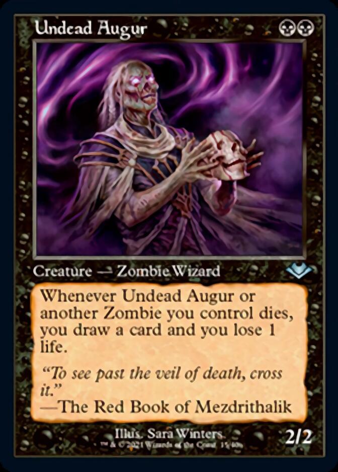 Undead Augur (Retro Foil Etched) [Modern Horizons] | GnG Games