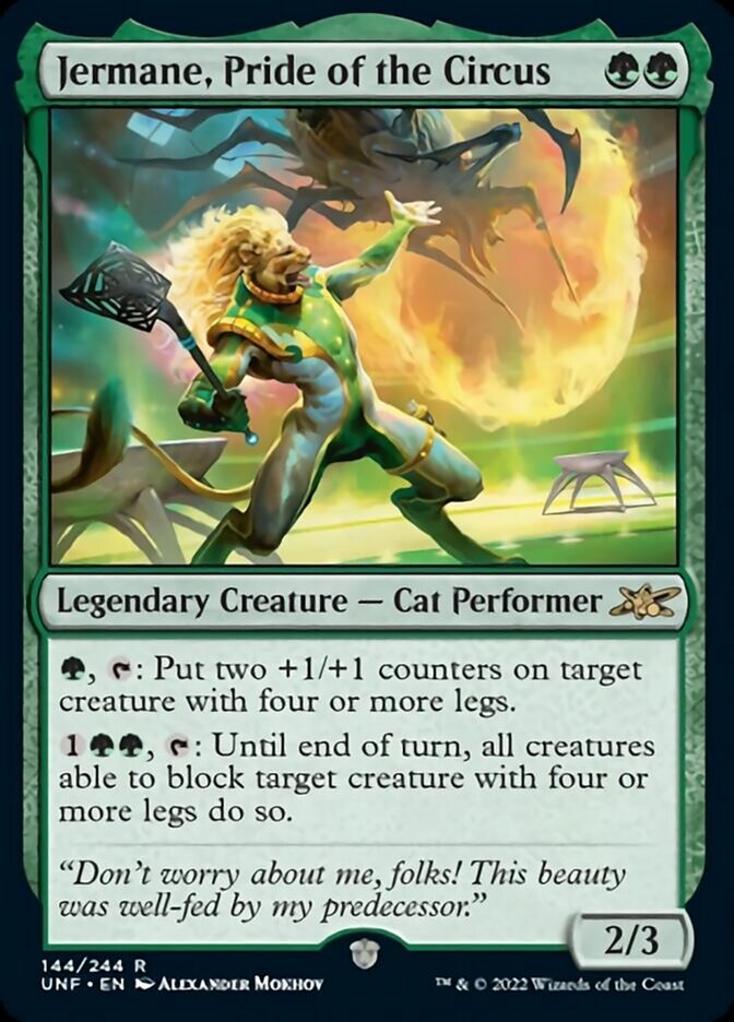 Jermane, Pride of the Circus [Unfinity] | GnG Games