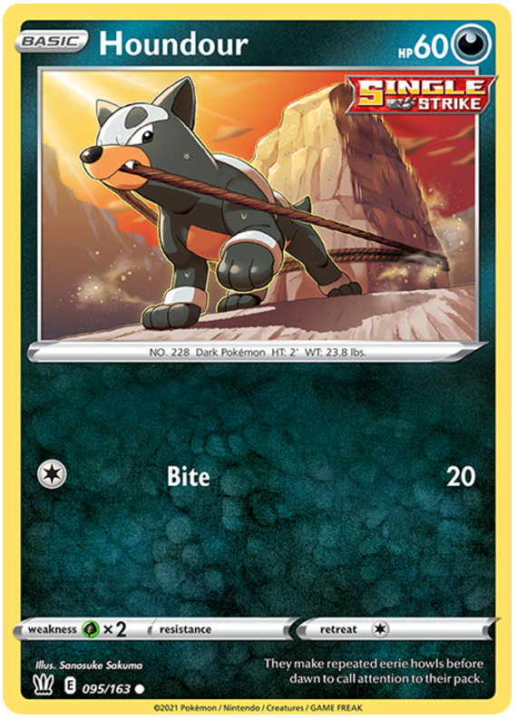 Houndour (095/163) [Sword & Shield: Battle Styles] | GnG Games