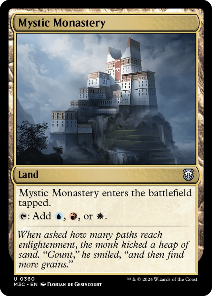 Mystic Monastery [Modern Horizons 3 Commander] | GnG Games