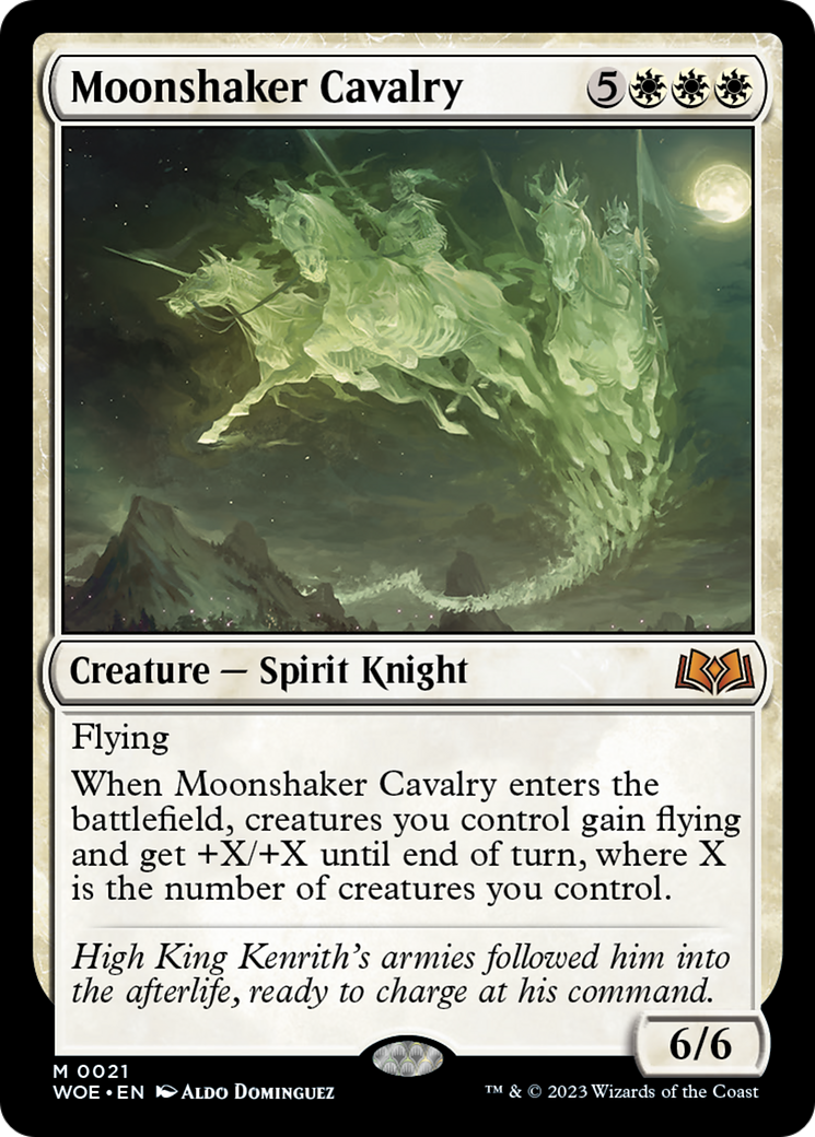 Moonshaker Cavalry [Wilds of Eldraine] | GnG Games