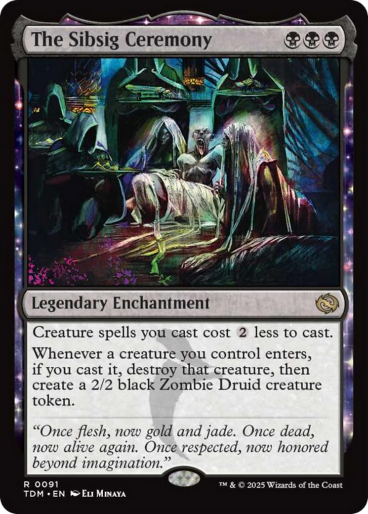 The Sibsig Ceremony [Tarkir: Dragonstorm] | GnG Games