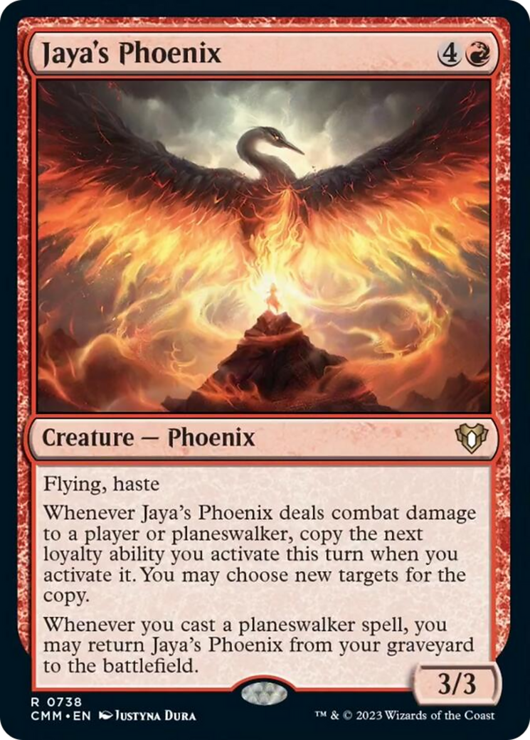 Jaya's Phoenix [Commander Masters] | GnG Games