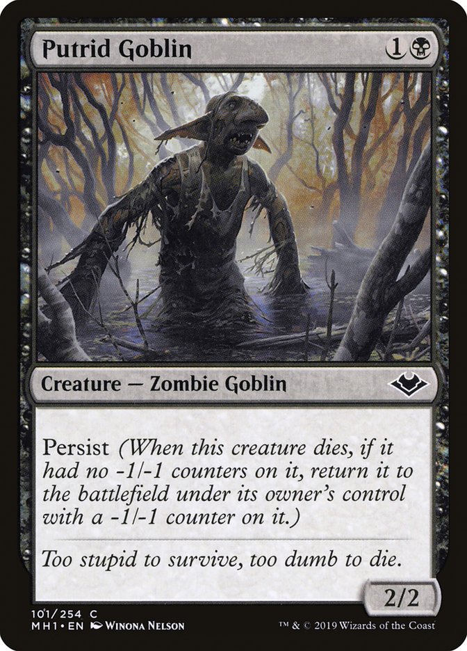 Putrid Goblin [Modern Horizons] | GnG Games