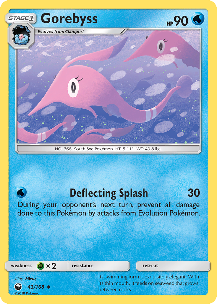 Gorebyss (43/168) [Sun & Moon: Celestial Storm] | GnG Games