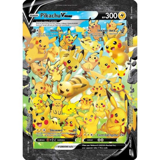 Pikachu V-UNION (Jumbo Card) [Sword & Shield: Black Star Promos] | GnG Games