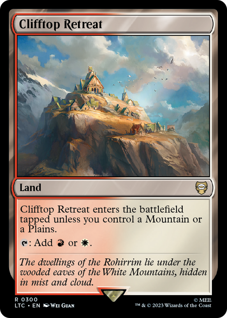 Clifftop Retreat [The Lord of the Rings: Tales of Middle-Earth Commander] | GnG Games