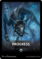 Progress Theme Card [Phyrexia: All Will Be One Tokens] | GnG Games