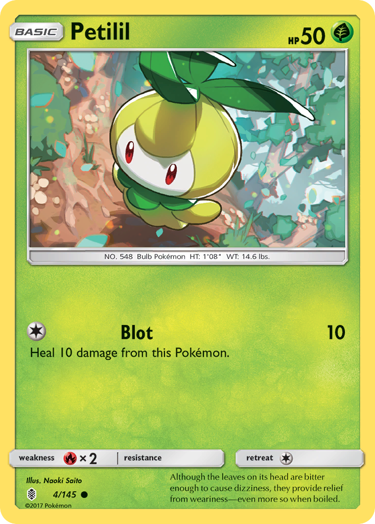Petilil (4/145) [Sun & Moon: Guardians Rising] | GnG Games