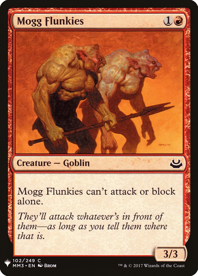 Mogg Flunkies [Mystery Booster] | GnG Games