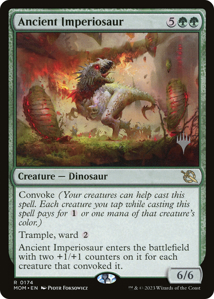 Ancient Imperiosaur (Promo Pack) [March of the Machine Promos] | GnG Games