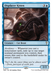 Displacer Kitten (White Border) [Mystery Booster 2] | GnG Games