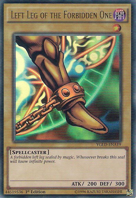 Left Leg of the Forbidden One [YGLD-ENA19] Ultra Rare | GnG Games