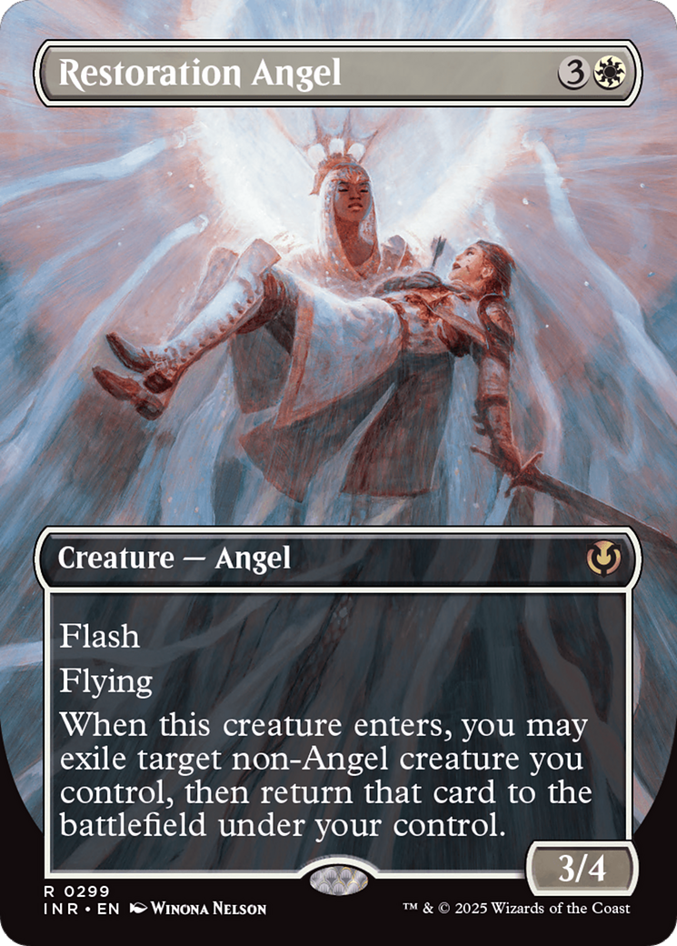 Restoration Angel (Borderless) [Innistrad Remastered] | GnG Games