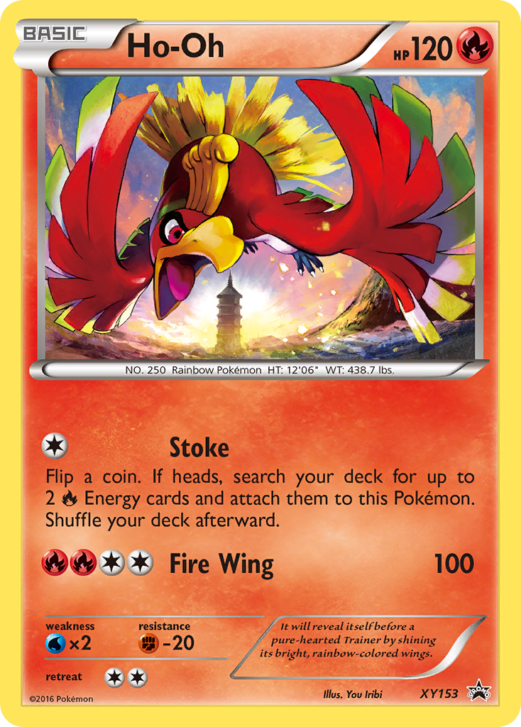 Ho-Oh (XY153) [XY: Black Star Promos] | GnG Games