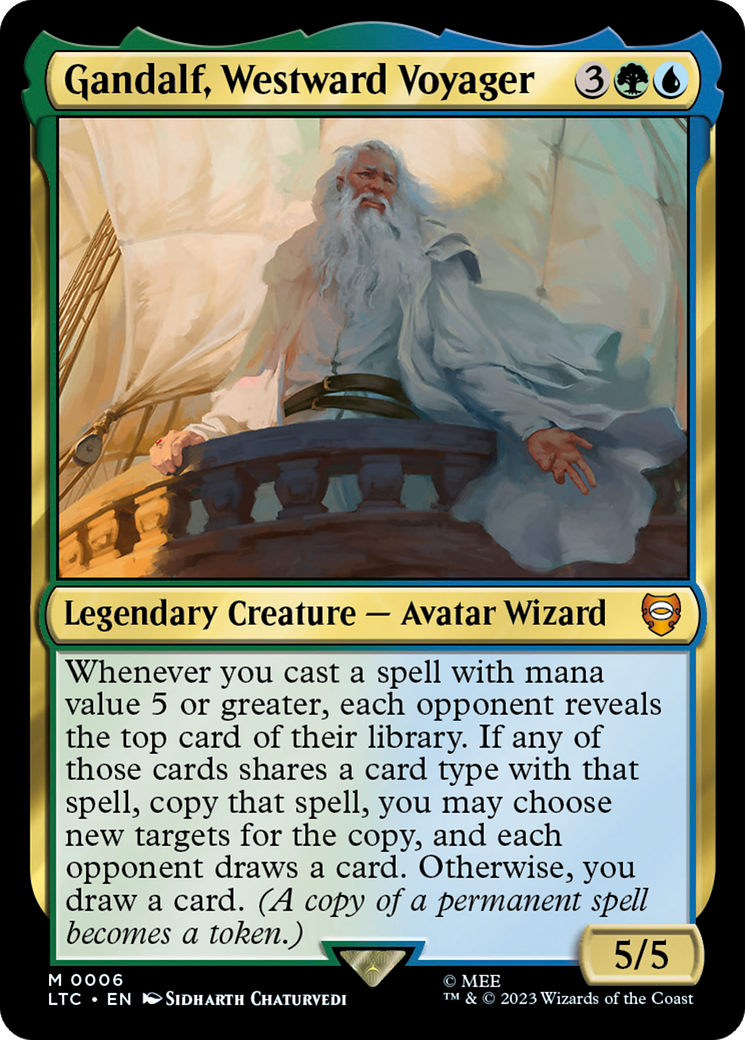 Gandalf, Westward Voyager [The Lord of the Rings: Tales of Middle-Earth Commander] | GnG Games