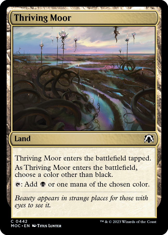Thriving Moor [March of the Machine Commander] | GnG Games