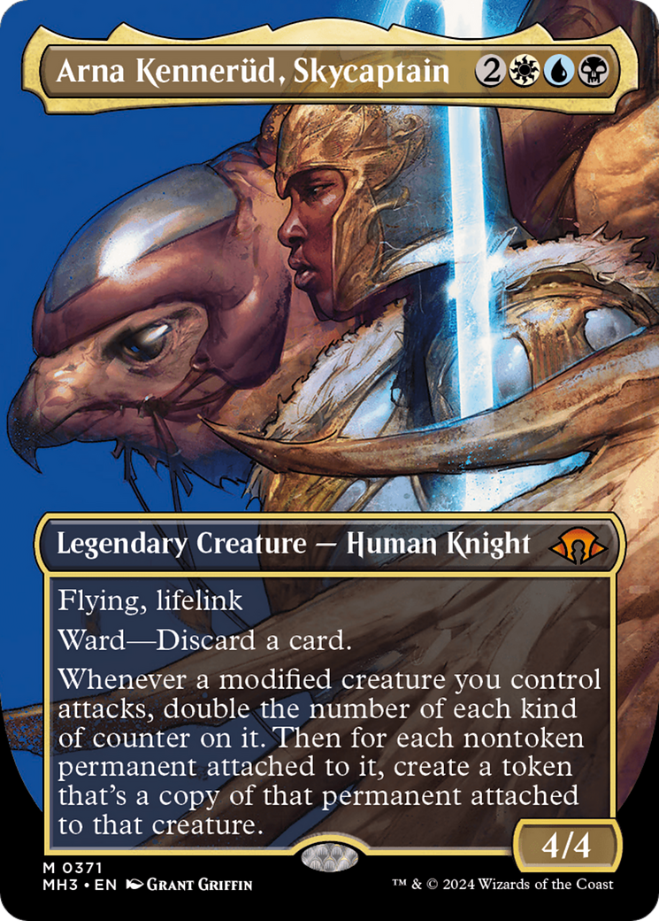 Arna Kennerud, Skycaptain (Borderless) [Modern Horizons 3] | GnG Games