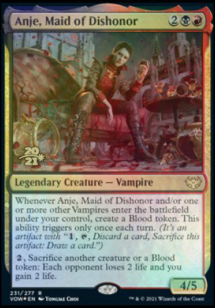 Anje, Maid of Dishonor [Innistrad: Crimson Vow Prerelease Promos] | GnG Games