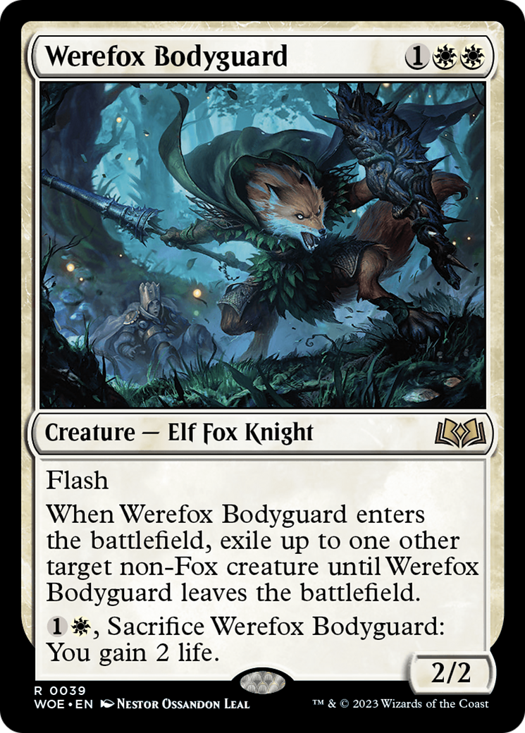 Werefox Bodyguard [Wilds of Eldraine] | GnG Games