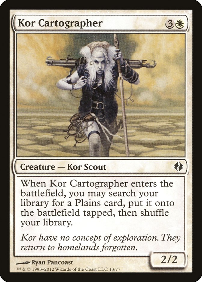 Kor Cartographer [Duel Decks: Venser vs. Koth] | GnG Games