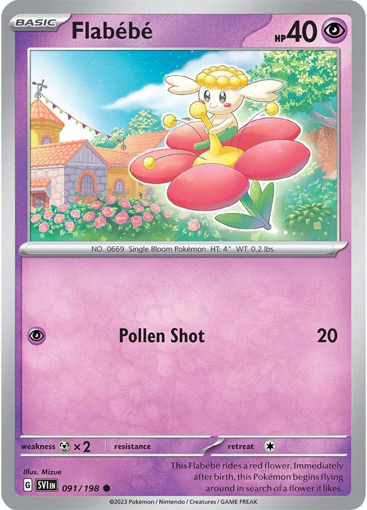 Flabebe (091/198) [Scarlet & Violet: Base Set] | GnG Games