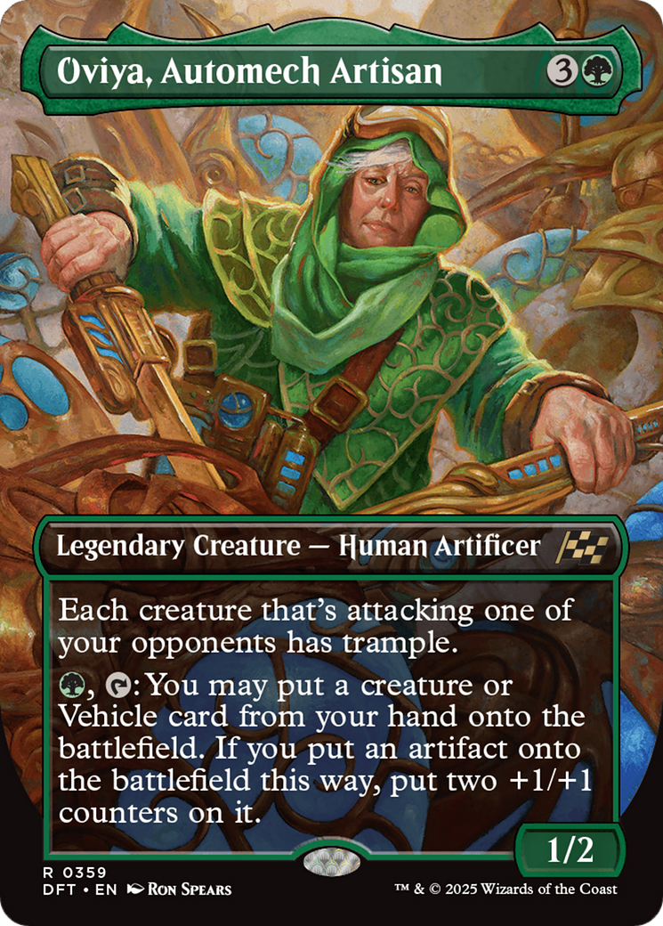 Oviya, Automech Artisan (Borderless) [Aetherdrift] | GnG Games