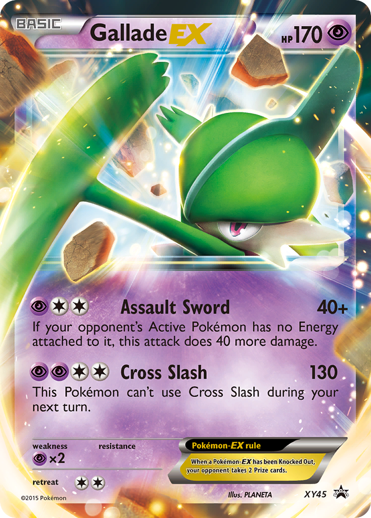 Gallade EX (XY45) [XY: Black Star Promos] | GnG Games