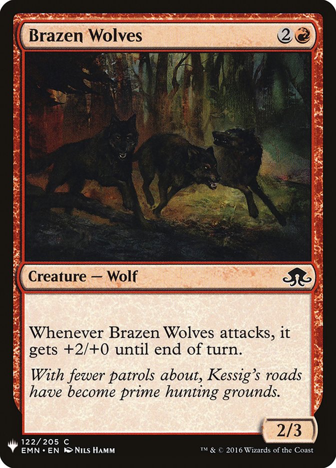 Brazen Wolves [Mystery Booster] | GnG Games