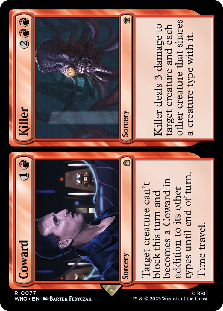 Coward // Killer [Doctor Who] | GnG Games