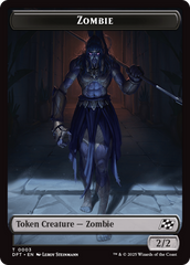 Elephant // Zombie (0003) Double-Sided Token [Aetherdrift Tokens] | GnG Games
