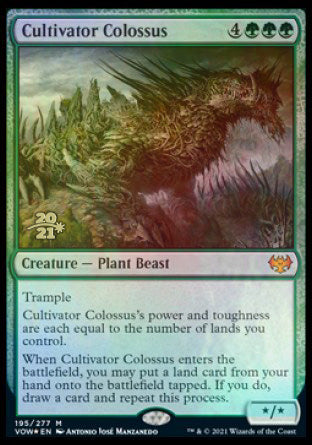 Cultivator Colossus [Innistrad: Crimson Vow Prerelease Promos] | GnG Games