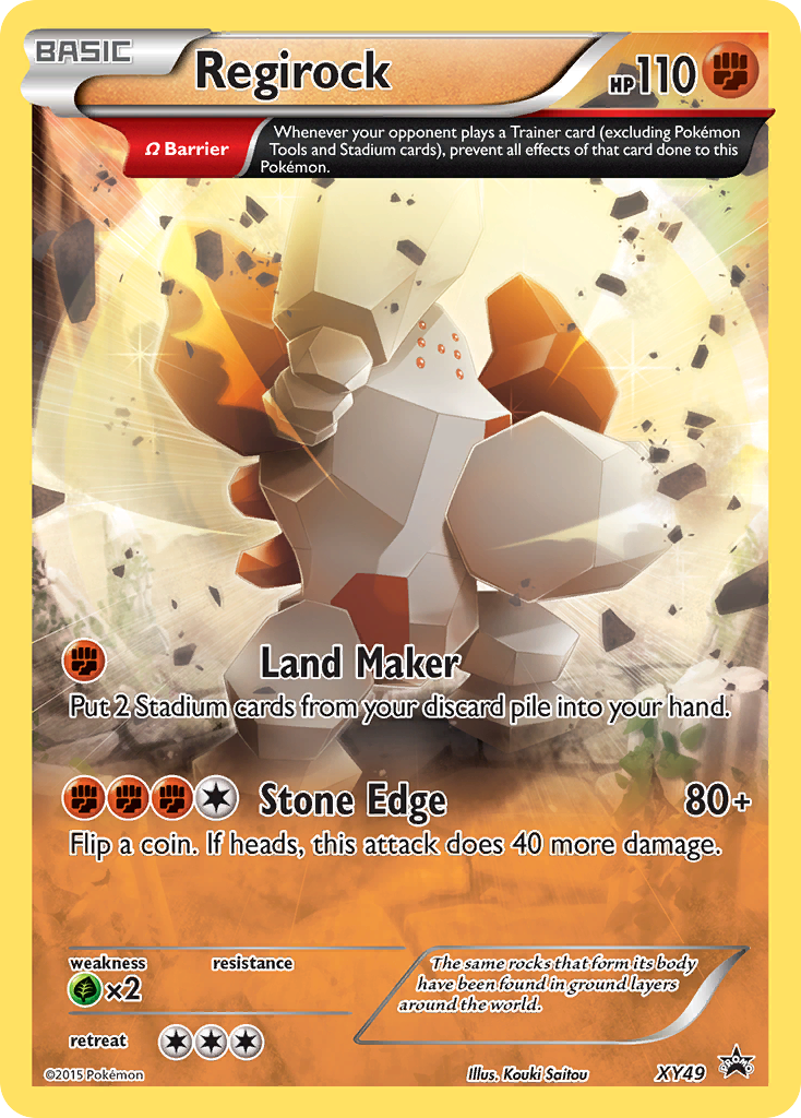 Regirock (XY49) [XY: Black Star Promos] | GnG Games