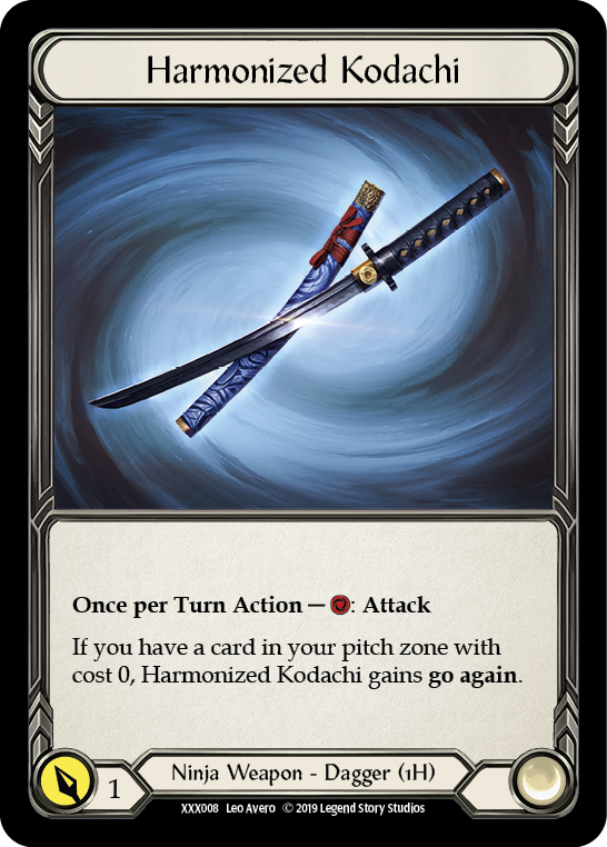 Quicken // Harmonized Kodachi [XXX009 // XXX008] (Promo) | GnG Games