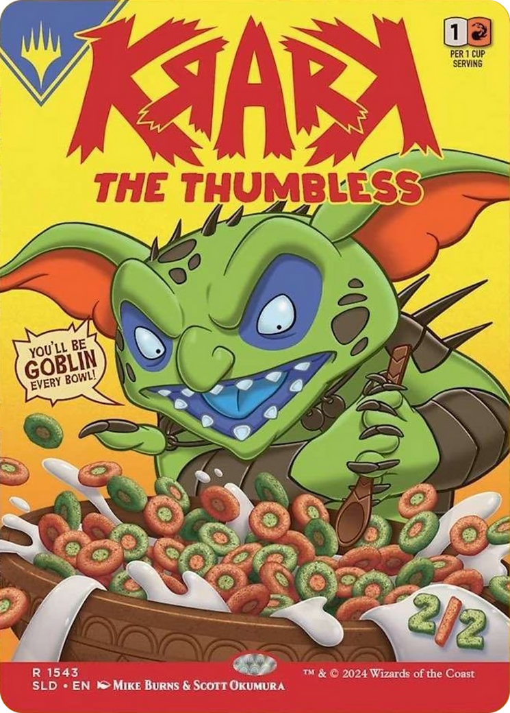 Krark, the Thumbless (Rainbow Foil) [Secret Lair Drop Series] | GnG Games