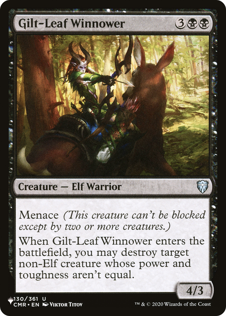 Gilt-Leaf Winnower [The List] | GnG Games