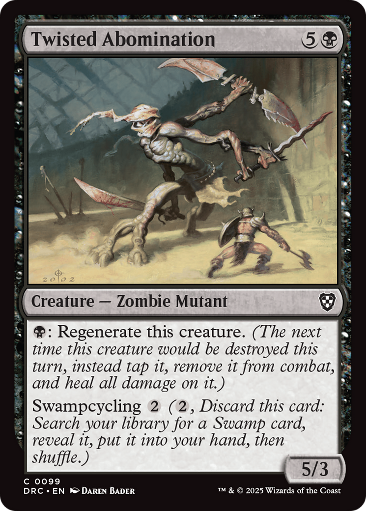 Twisted Abomination [Aetherdrift Commander] | GnG Games