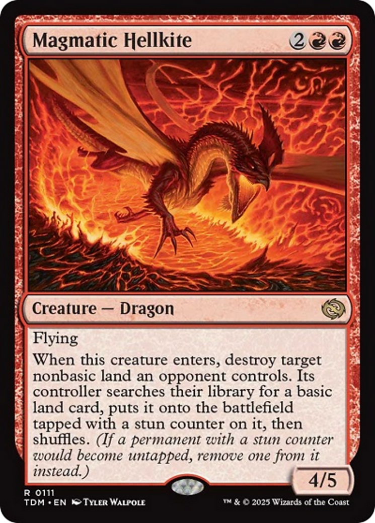 Magmatic Hellkite [Tarkir: Dragonstorm] | GnG Games