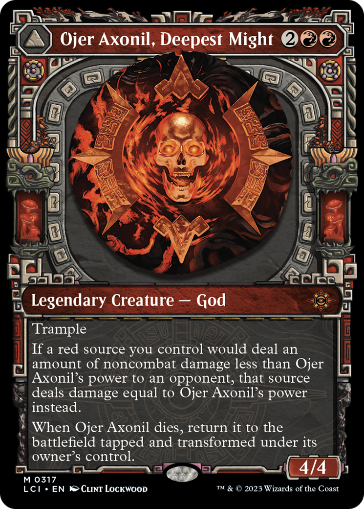 Ojer Axonil, Deepest Might // Temple of Power (Showcase) [The Lost Caverns of Ixalan] | GnG Games