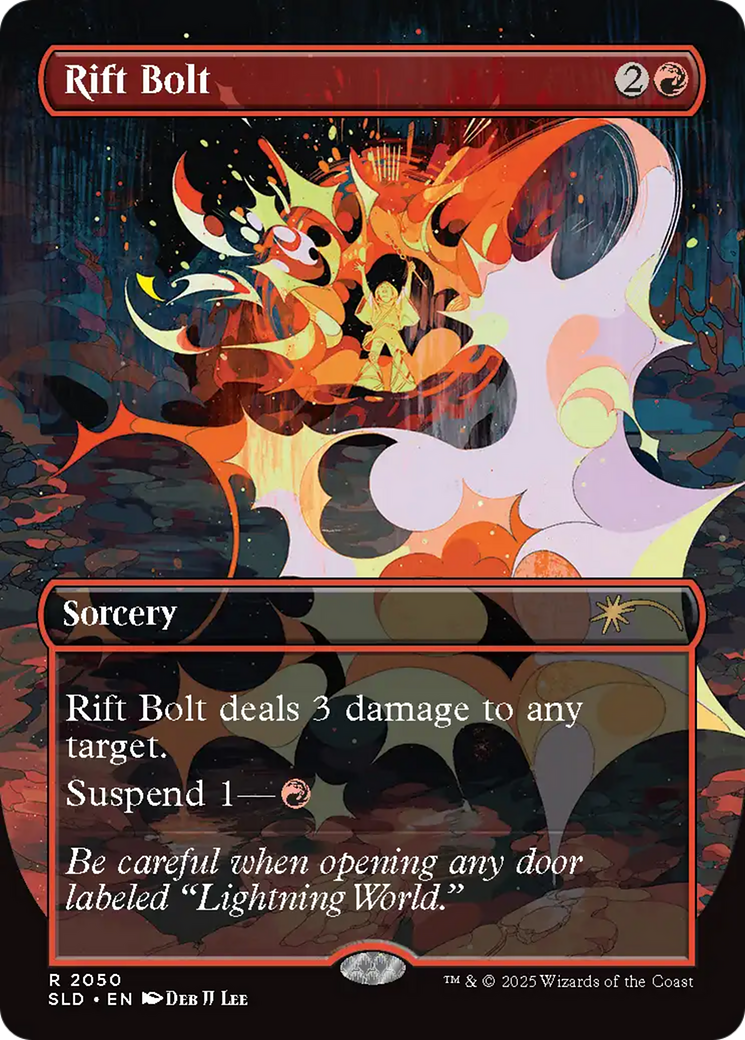 Rift Bolt (2050) (Rainbow Foil) [Secret Lair Drop Series] | GnG Games