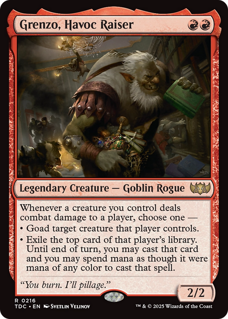 Grenzo, Havoc Raiser [Tarkir: Dragonstorm Commander] | GnG Games
